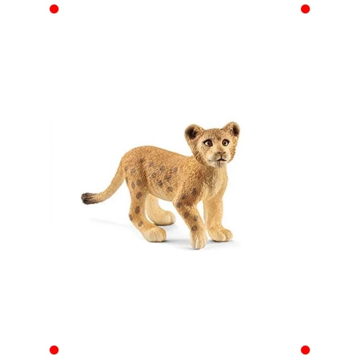 Vahşi Yaşam Figürü - Sevimli Yavru Aslan