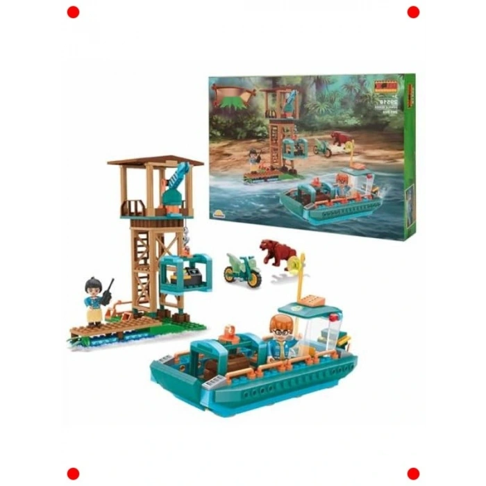 Vahşi Yaşam Macerası Yapım Seti (291 Parça)