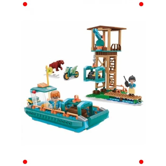 Vahşi Yaşam Macerası Yapım Seti (291 Parça)