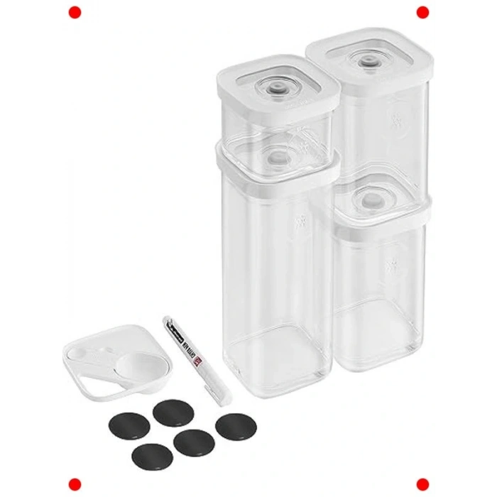 Vakum Saklama Küpleri ve Aksesuar Seti 6 Parça