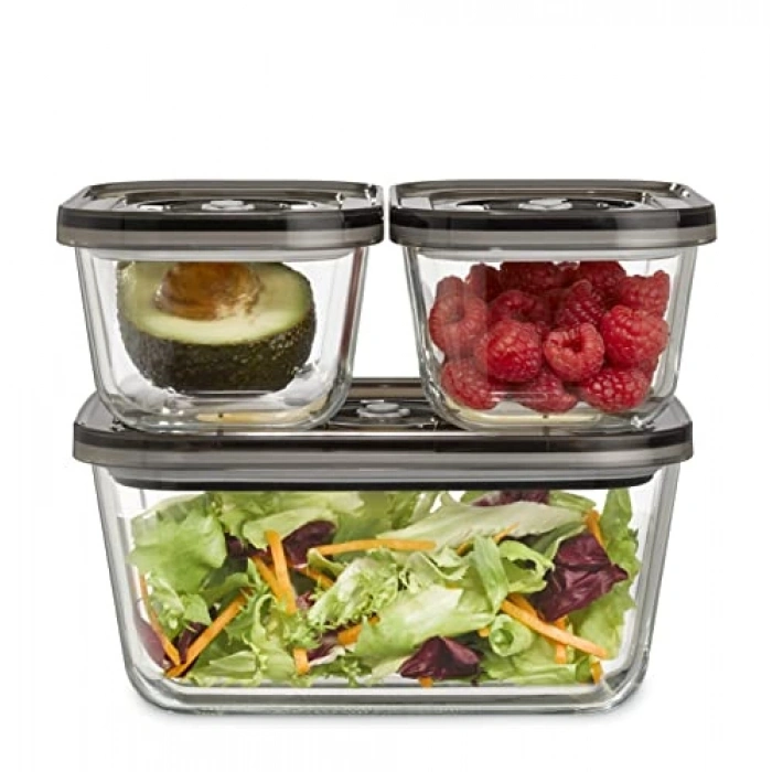 Vakuumlu Saklama Kabı Seti, Pratik Kullanım