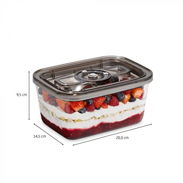 Vakuumlu Saklama Kabı Seti, Pratik Kullanım