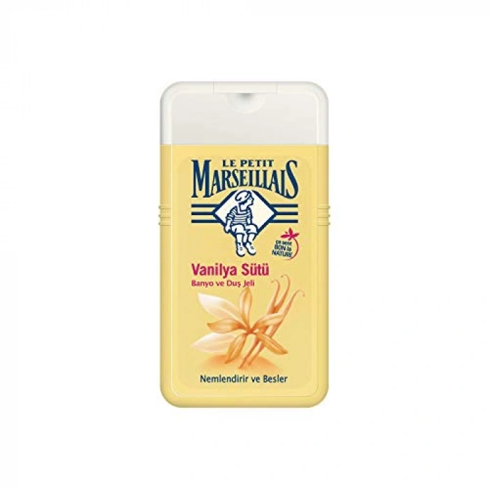 Vanilya Aromalı Duş Jeli, 250 ml, Ferahlatıcı Temizlik