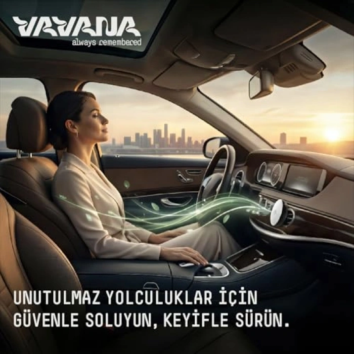 Vanilya Paçuli Aromalı Oto Kokusu, 90 Gün Etkili Kullanım