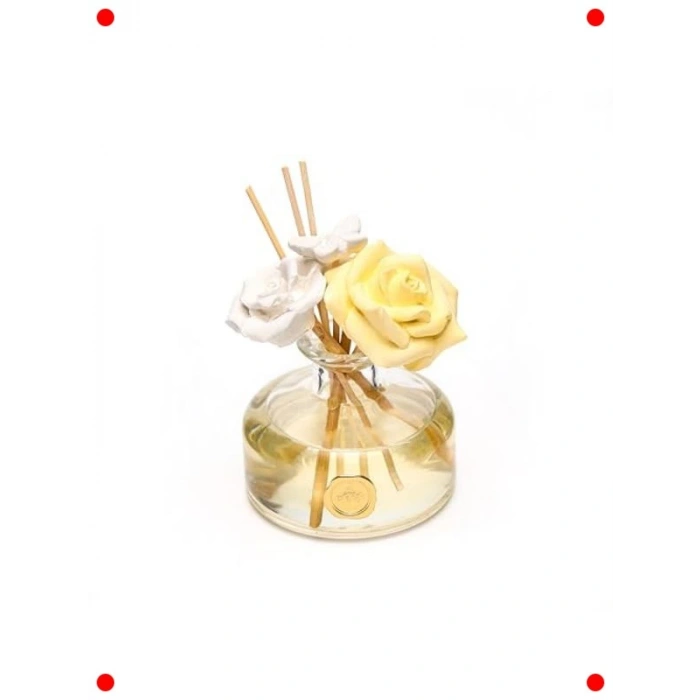 Vanilya Sandal Seramik Çiçekli Oda Kokusu (150 ml)