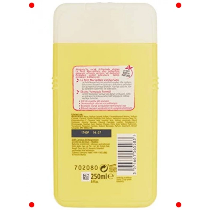 Vanilya Sütü Duş Jeli - 250 ml