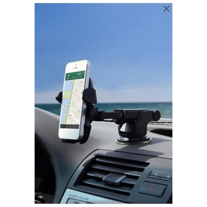 Vantuzlu Araç Telefon Tutucu, 360° Ayarlanabilir