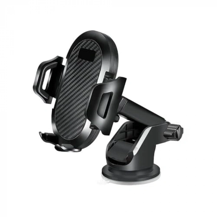 Vantuzlu Uzayan Araç İçi Telefon Tutucu, Ayarlanabilir Yapı