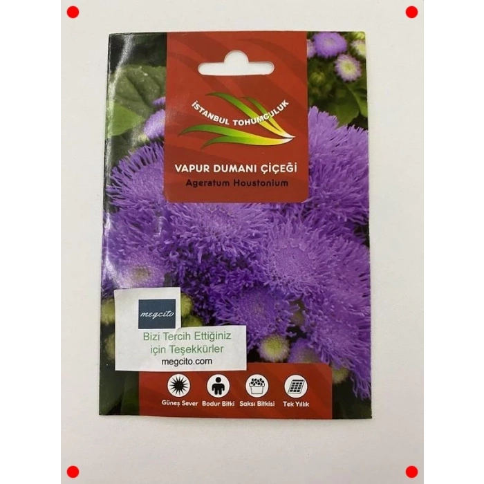 Vapur Dumanı Karışık Renk Tohumları - 150 Adet