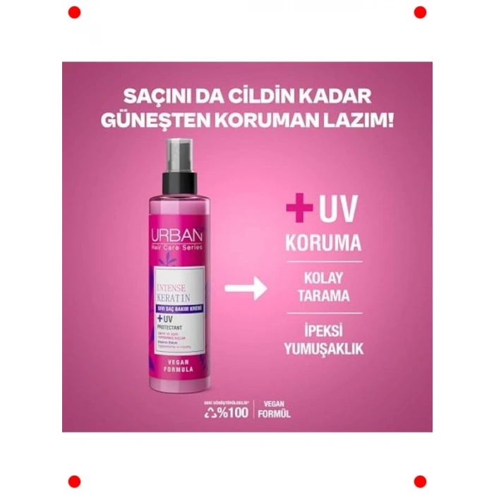 Vegan Yıpranmış Saçlar İçin Sıvı Bakım Kremi 200 ml
