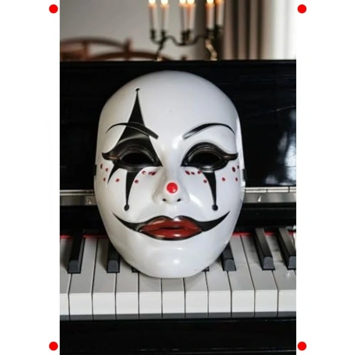 Venedik Tarzı Cadılar Bramı Maskesi