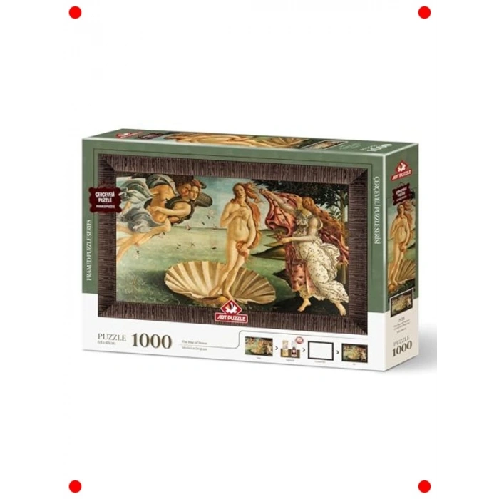 Venüsün Doğuşu 1000 Parça Sanat Yapbozu