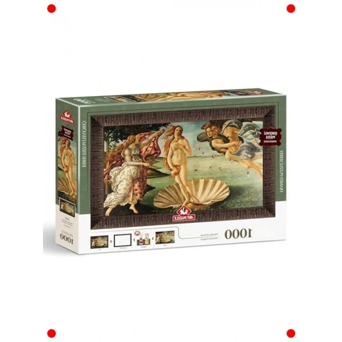 Venüsün Doğuşu 1000 Parça Sanat Yapbozu