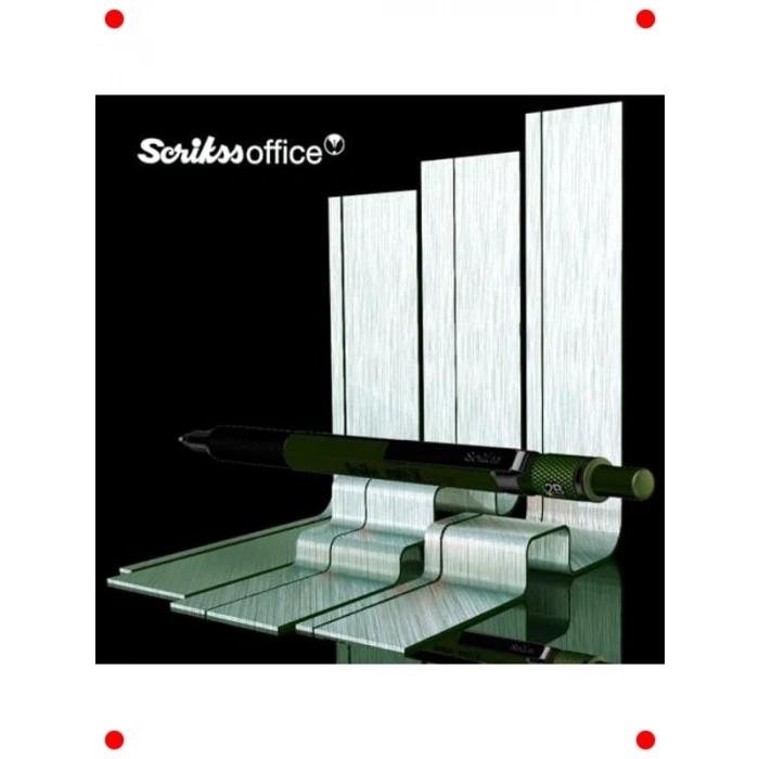 Versatil Kalem 0.5mm - Silgili ve Şık Yeşil Tasarım