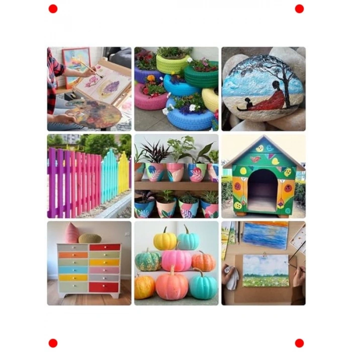 Vibran Akrilik Boya Seti (12x120ml)