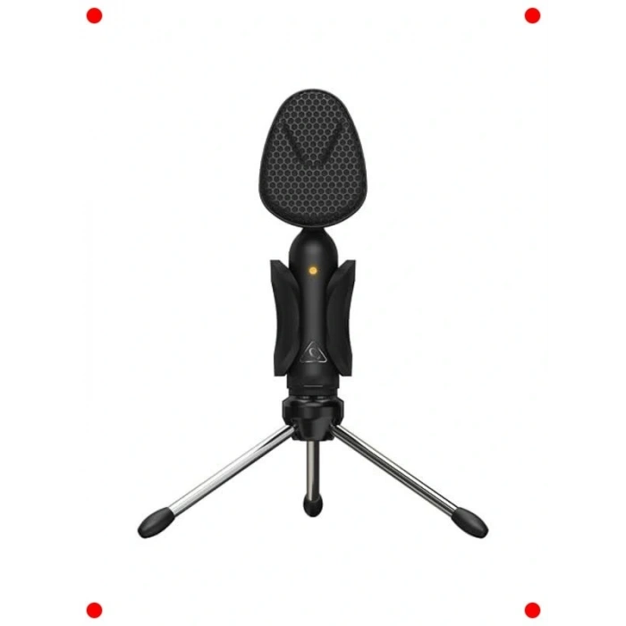 Vintage USB Mikrofon - Waffle Iron Tarzı Tasarım