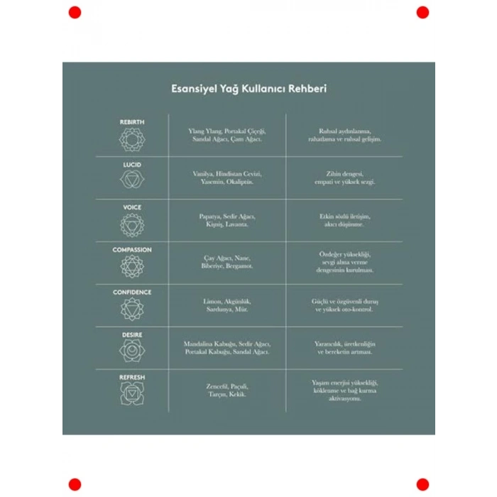 Vücut Esansiyel Yağı (10 ML) - Huzur Verici & Sakinleştirici