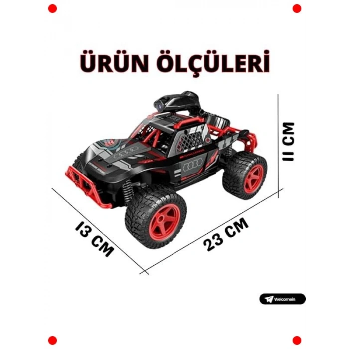 WiFi Kameralı Uzaktan Kumandalı Drift Offroad Araç