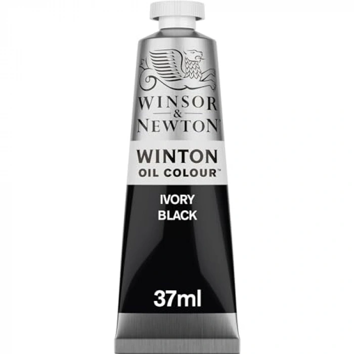 Winsor&Newton Winton Yağlı , 37ml, Ivory Black 331 (24)
