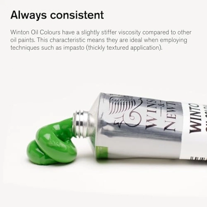 Winsor&Newton Winton Yağlı , 37ml, Ivory Black 331 (24)