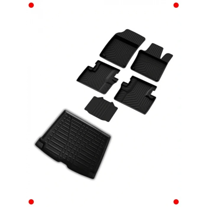 XC60 Uyumlu 4D Paspas & 3D Bagaj Havuzu (2017+)