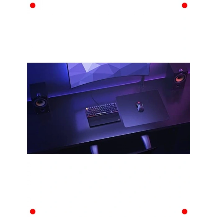 XL Boyut Dikişli Kenar Mouse Pad 41x46cm