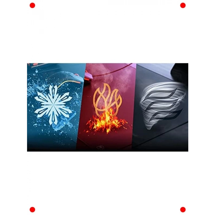 XL Sert Yüzey Oyuncu Mouse Pad - Ultra İnce ve Esnek