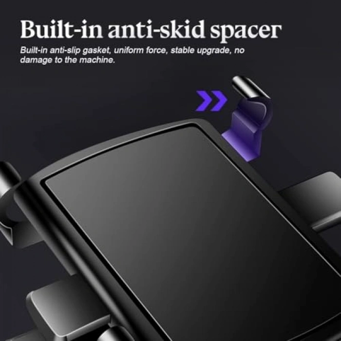 Xspring Araba için telefon tutucu, 1260 derece dönebilen universal araç telefon tutucu, ön panel rüzrlık havalandırma için el ser telefon askısı