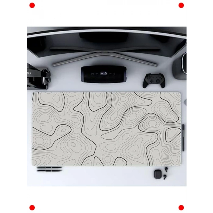 XXL Oyuncu Mouse Pad, 90x40cm, Yüksek Yoğunluklu Kumaş