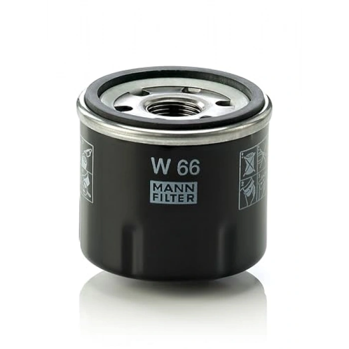Yağ Filtresi - MANN-FILTER W 66 Uyumlu