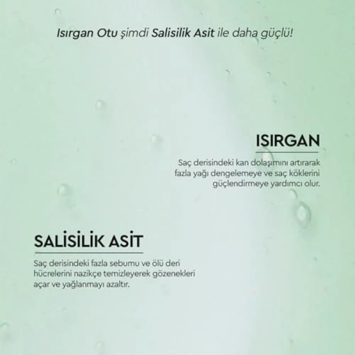 Yağlanma karşıtı bitkisel şampuan, 300 ml