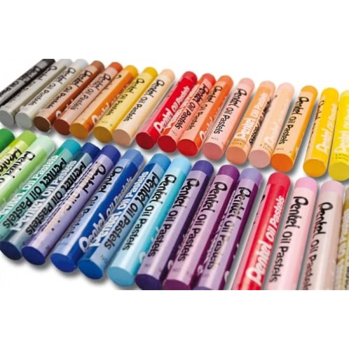 Yağlı Pastel Seti, 50li Çok Renkli
