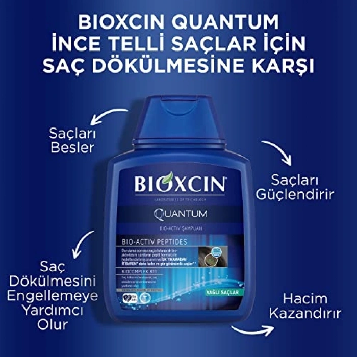 Yağlı Saçlar için Bio-Activ Şampuan - 300 ml