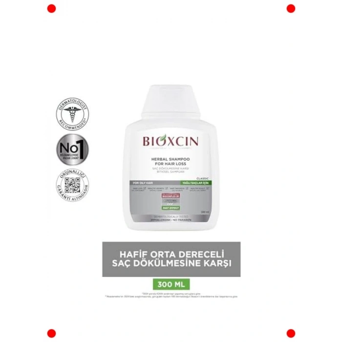 Yağlı Saçlar İçin Güçlendirici Şampuan Seti (3x300ml)