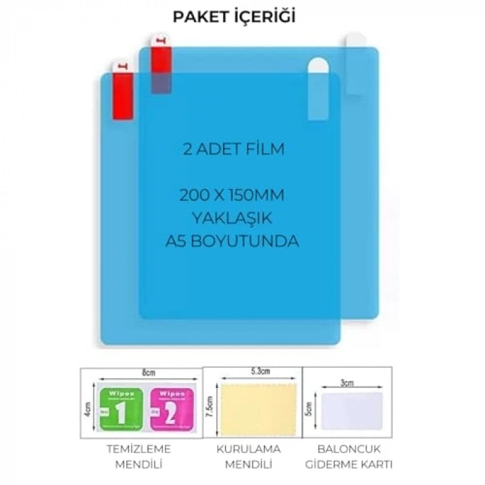 Yağmur Tutmayan Yan Ayna Fil 2 Adet 200 x 150 mm