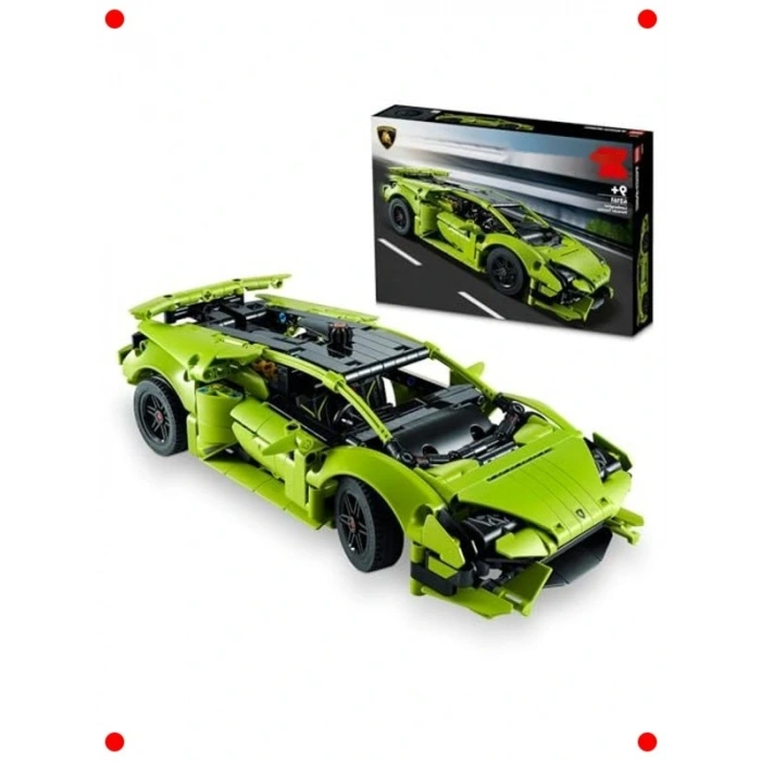 Yapılabilir Süper Spor Araba Modeli (806 Parça)