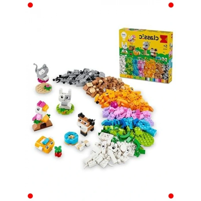 Yaratıcı Evcil Hvanlar Yapım Seti 450 Parça