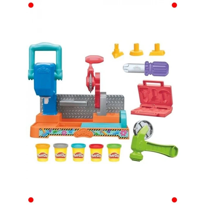 Yaratıcı Hamur Damga ve Alet Oyun Seti