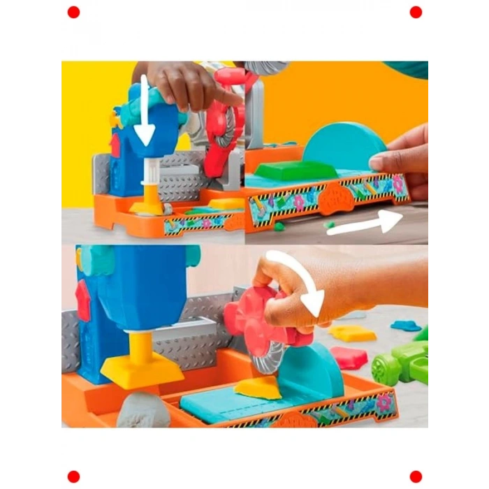 Yaratıcı Hamur Damga ve Alet Oyun Seti