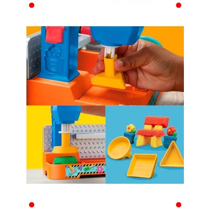 Yaratıcı Hamur Damga ve Alet Oyun Seti