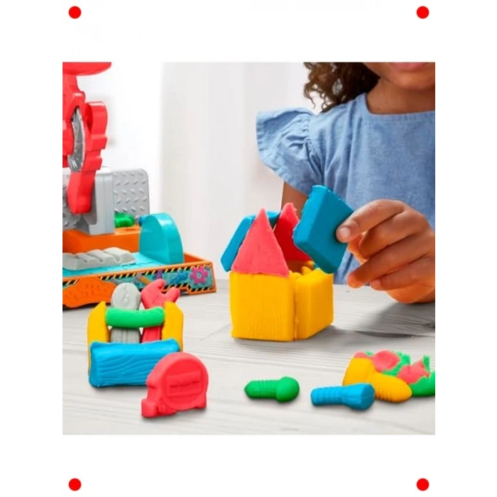 Yaratıcı Hamur Damga ve Alet Oyun Seti