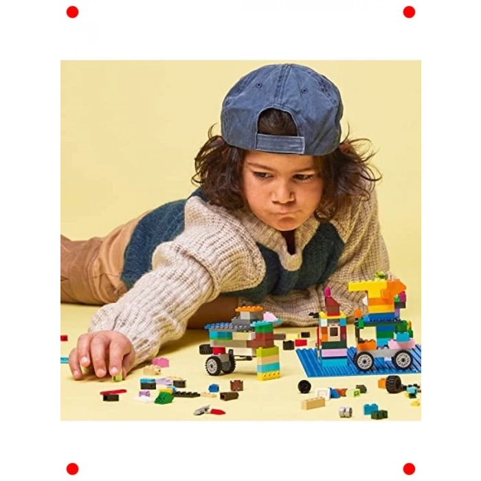 Yaratıcı Mavi Yapım Zemini - Geniş Oyun Alanı