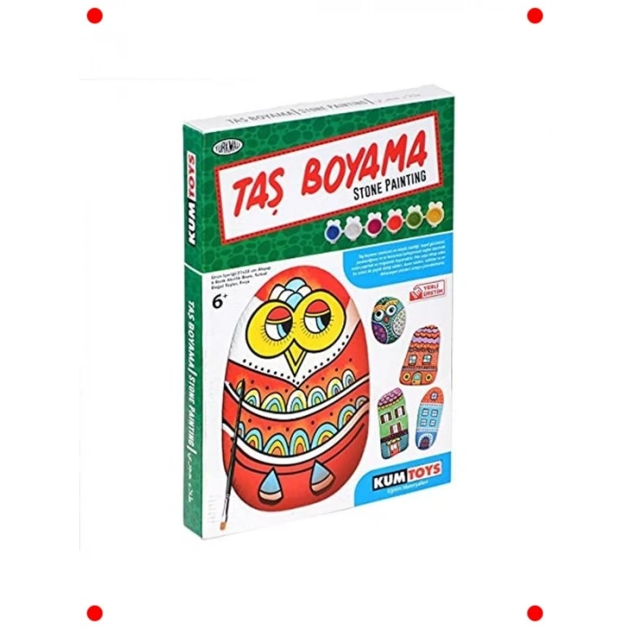 Yaratıcı Taş Boyama Sanat Seti