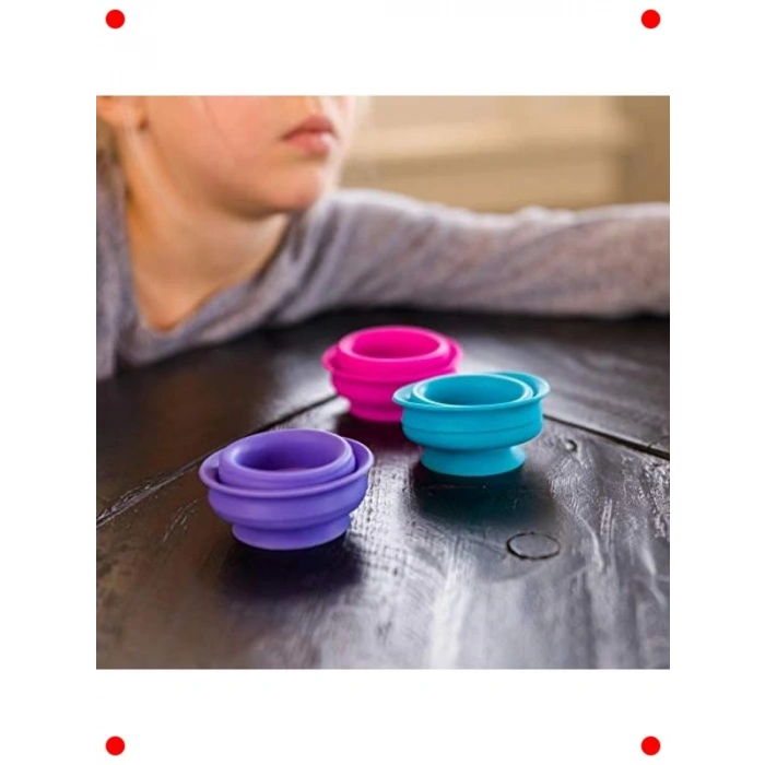 Yaratıcı Vakumlu Yapı Kupaları - Dokunsal Keşif