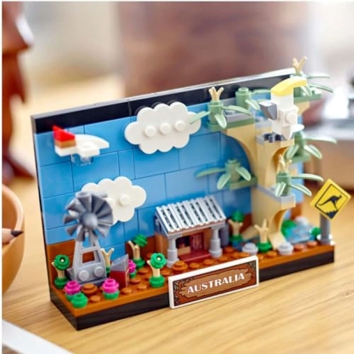 Yaratıcı Yapım Seti - Posta Kartı Temalı Bloklar