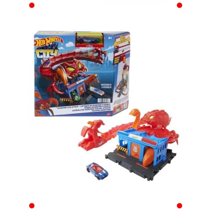 Yaratık Temalı Araç Pisti Oyun Seti