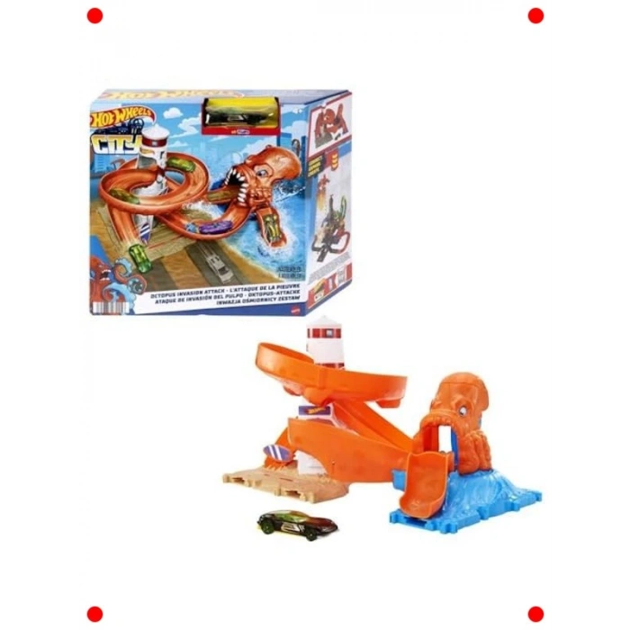 Yaratık Temalı Araç Pisti Oyun Seti