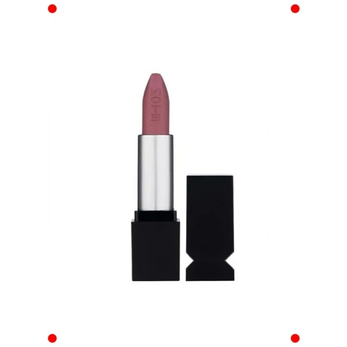 Yarı Mat Saten Bitişli Pembe Nude Ruj