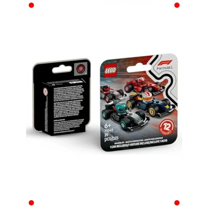 Yarış Arabası Minifigürü Koleksiyon Figürü