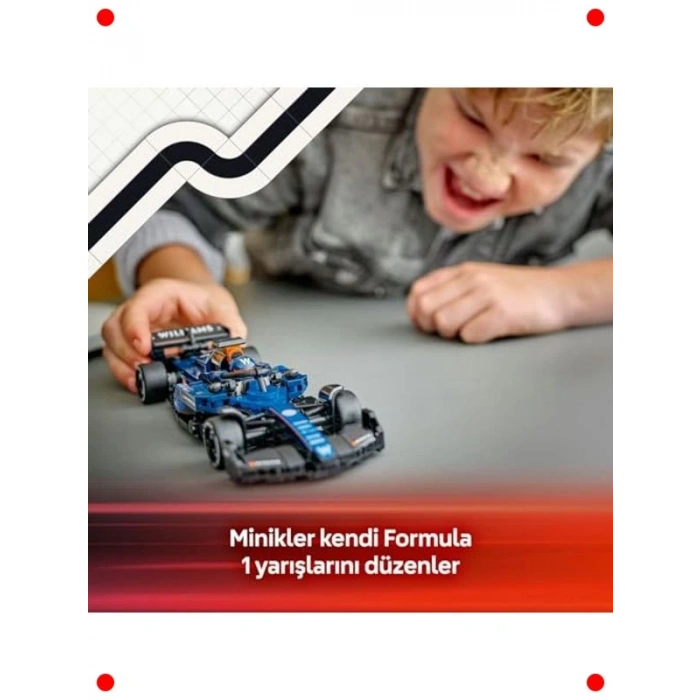 Yarış Arabası Modeli Yapım Seti - Detaylı & Sergilenebilir